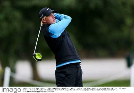 GOLF - European Tour, Tourschool EBREICHSDORF,AUSTRIA,25.SEP.15 - GOLF - European Tour Qualifying School, GC Schloss Ebreichsdorf. Image shows Nicolai Tinning (DEN). GEPAxpictures xPhilippxBrem