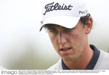 GOLF - Porsche European Open 2015 BAD GRIESBACH,GERMANY,25.SEP.15 - GOLF - European Tour, Porsche European Open, Golf Resort Bad Griesbach. Image shows Renato Paratore (ITA). GEPAxpictures xAndreasxPranter