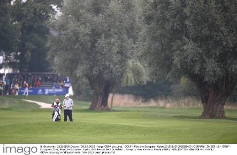 GOLF - Porsche European Open 2015 BAD GRIESBACH,GERMANY,26.SEP.15 - GOLF - European Tour, Porsche European Open, Golf Resort Bad Griesbach. Image shows Kenneth Ferrie (GBR). GEPAxpictures xAndreasxPranter