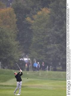 GOLF - Porsche European Open 2015 BAD GRIESBACH,GERMANY,26.SEP.15 - GOLF - European Tour, Porsche European Open, Golf Resort Bad Griesbach. Image shows Alessandro Tadini (ITA). GEPAxpictures xAndreasxPranter