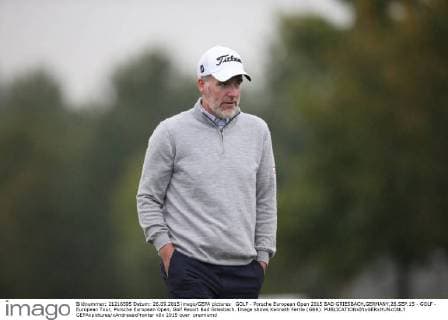 GOLF - Porsche European Open 2015 BAD GRIESBACH,GERMANY,26.SEP.15 - GOLF - European Tour, Porsche European Open, Golf Resort Bad Griesbach. Image shows Kenneth Ferrie (GBR). GEPAxpictures xAndreasxPranter