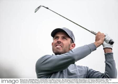 Bad Griesbach 26.09.2015, Beckenbauer Golf Course, Bad Griesbach, GER, PGA Golf Herren European Tour, Porsche European Open, im Bild Charl Schwartzel (RSA) during the European Tour, Porsche European Open Golf Tournament at the Beckenbauer Golf Course in Bad Griesbach, Germany on 2015 09 26.  EX_JFK  