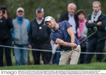 Bad Griesbach 26.09.2015, Beckenbauer Golf Course, Bad Griesbach, GER, PGA Golf Herren European Tour, Porsche European Open, im Bild Maximilian Kieffer (GER) during the European Tour, Porsche European Open Golf Tournament at the Beckenbauer Golf Course in Bad Griesbach, Germany on 2015 09 26.  EX_JFK  