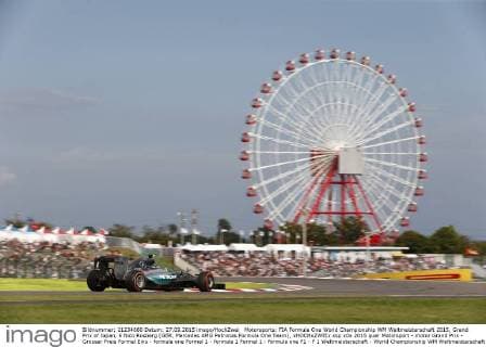 Motorsports: FIA Formula One World Championship WM Weltmeisterschaft 2015, Grand Prix of Japan, 6 Nico Rosberg (GER, Mercedes AMG Petronas Formula One Team), xHOCHxZWEIx