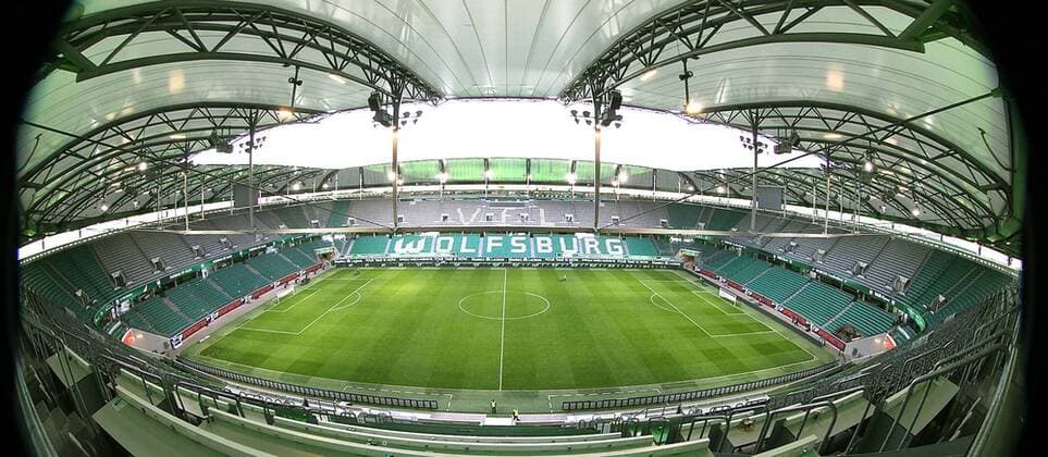 Blick in die Volkswagen Arena