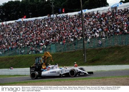 Felipe Massa, Williams F1 Team, formula 1 GP, Japan in Suzuka, 27.09.2015 Photo:mspb Lukas Gorys Felipe Massa, formula 1 GP, Japan