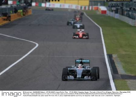 27.09.2015. Suzuka, Japan. Formula 1 Grand Prix of Japan. Race day. Mercedes AMG Petronas - Lewis Hamilton on his way to wining the race xLeannexBoonx  ActionPlus11665298