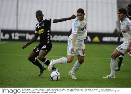 Barrada (OM) FOOTBALL : Marseille vs Angers - Ligue1 - 27 09 2015 FranckPennant Panoramic 