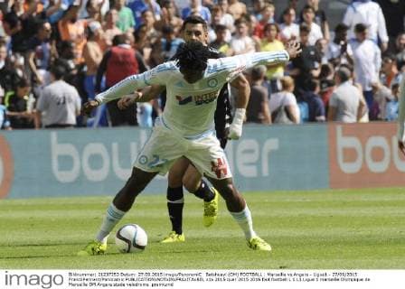Batshuayi (OM) FOOTBALL : Marseille vs Angers - Ligue1 - 27 09 2015 FranckPennant Panoramic 