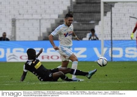 Cabella (OM) FOOTBALL : Marseille vs Angers - Ligue1 - 27 09 2015 FranckPennant Panoramic 