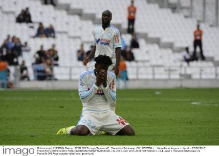Deception Batshuayi (OM) FOOTBALL : Marseille vs Angers - Ligue1 - 27 09 2015 FranckPennant Panoramic 