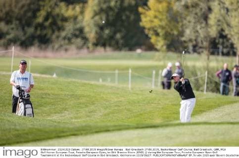 Bad Griesbach 27.09.2015, Beckenbauer Golf Course, Bad Griesbach, GER, PGA Golf Herren European Tour, Porsche European Open, im Bild Graeme Storm (ENG) during the European Tour, Porsche European Open Golf Tournament at the Beckenbauer Golf Course in Bad Griesbach, Germany on 2015 09 27.  EP_fei  