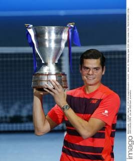 tennis. St. Petersburg Open 2015. Sibur Arena. final. MILOS RAONIC (CAN)- JOAO SOUSA (POR).