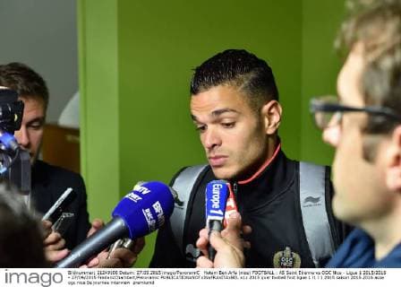 Hatem Ben Arfa (nice) FOOTBALL : AS Saint Etienne vs OGC Nice - Ligue 1 2015 2016 - 27 09 2015 FredericChambert Panoramic 