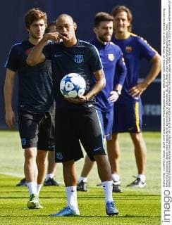 BARCELONA -september 28- SPAIN: Neymar Jr. during the training before the Champions League match against Bayer Levberkusen, on september 28, 2015. Photo: Joian Valls Urbanandsport Cordon Press 