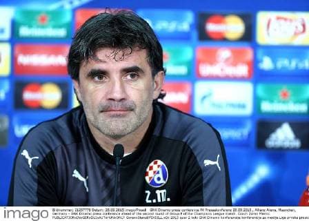 GNK Dinamo press conference PK Pressekonferenz 28.09.2015., Allianz Arena, Muenchen, Germany - GNK Dinamo press conference ahead of the second round of Group F of the Champions League match. Coach Zoran Mamic.  GoranxStanzl PIXSELL
