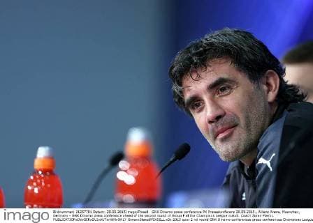 GNK Dinamo press conference PK Pressekonferenz 28.09.2015., Allianz Arena, Muenchen, Germany - GNK Dinamo press conference ahead of the second round of Group F of the Champions League match. Coach Zoran Mamic.  GoranxStanzl PIXSELL