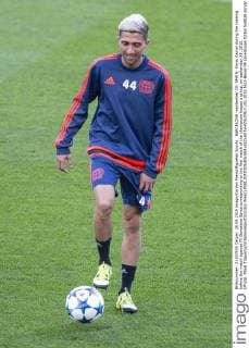 BARCELONA -september 28- SPAIN: Kevin Kampl during the training before the match against FC Barcelona Barca corresponding to the first match of the champions league s group, on september 28, 2015. (Photo: Mikel Trigueros Urbanandsport Cordon Press) 