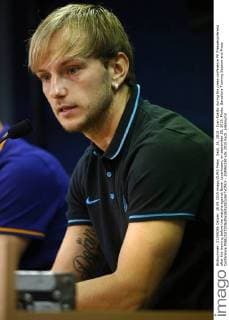Sept. 28, 2015 - Ivan Rakitic during the press conference PK Pressekonferenz after the training before the matcha against Bayer Leverkusen, on september 28, 2015. Photo: Barcelona Training Session and Press Conference  - ZUMAn230