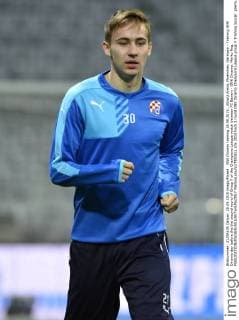 GNK Dinamo training 28.09.2015., Allianz Arena, Muenchen, Germany - Training GNK Dinamo day before the the second round of Group F of the Champions League match between FC Bayern - GNK Dinamo. Marko Rog.  MarkoxLukunic PIXSELL