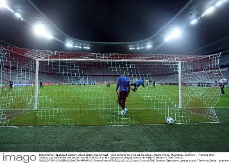 GNK Dinamo training 28.09.2015., Allianz Arena, Muenchen, Germany - Training GNK Dinamo day before the the second round of Group F of the Champions League match between FC Bayern - GNK Dinamo.  GoranxStanzl PIXSELL