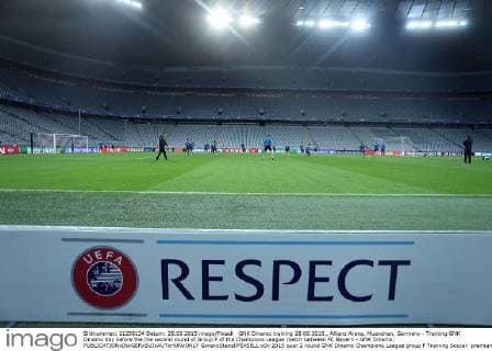 GNK Dinamo training 28.09.2015., Allianz Arena, Muenchen, Germany - Training GNK Dinamo day before the the second round of Group F of the Champions League match between FC Bayern - GNK Dinamo.  GoranxStanzl PIXSELL