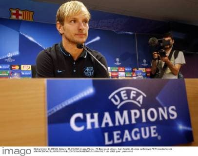 FC Barcelona player, Ivan Rakitic at press conference PK Pressekonferenz xFRANCESCxADELANTADOx 