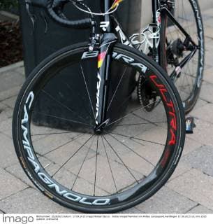 Andre Greipel Rennrad von Ridley Campagnolo Aerofelgen 17.09.2015