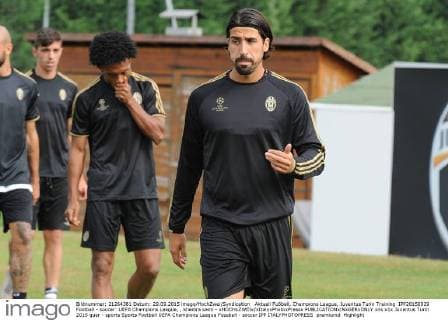 Aktuell Fußball, Champions League, Juventus Turin Training IPP20150929 Football - soccer: UEFA Champions League, , khedira sami - xHOCHxZWEIx xItalyxPhotoxPressx 