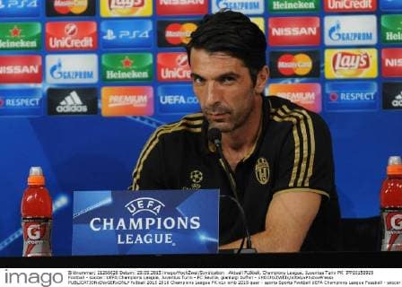 Aktuell Fußball, Champions League, Juventus Turin PK IPP20150929 Football - soccer: UEFA Champions League, Juventus Turin - FC Sevilla, gianluigi buffon - xHOCHxZWEIx xItalyxPhotoxPressx 