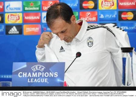 Aktuell Fußball, Champions League, Juventus Turin PK IPP20150929 Football - soccer: UEFA Champions League, Juventus Turin - FC Sevilla, allenatore massimiliano allegri - xHOCHxZWEIx xItalyxPhotoxPressx 