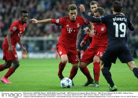 UEFA Champions League, Bayern Munich - GNK Dinamo Zagreb 29.09.2015., Allianz Arena, Munich, Germany - UEFA Champions League, Group F, 2nd round, Bayern Munich - GNK Dinamo Zagreb. Joshua Kimmich. LukaxStanzl PIXSELL