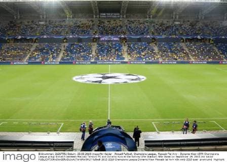Aktuell Fußball, Champions League, Maccabi Tel Aviv - Dynamo Kiew UEFA Chanmpions League group G match between Maccabi Tel-Aviv FC and Dynamo Kyiv at the Sammy Ofer Stadium Hifa- Israel on September 29, 2015 nir keidar 