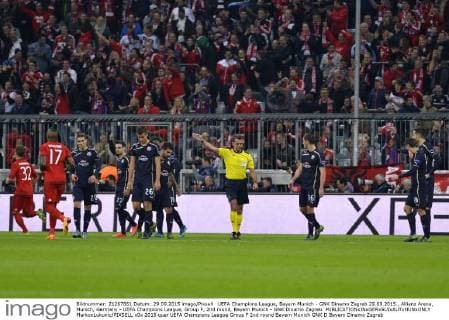 UEFA Champions League, Bayern Munich - GNK Dinamo Zagreb 29.09.2015., Allianz Arena, Munich, Germany - UEFA Champions League, Group F, 2nd round, Bayern Munich - GNK Dinamo Zagreb.  MarkoxLukunic PIXSELL