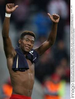 SOCCER - CL, Bayern vs Zagreb MUNICH,GERMANY,29.SEP.15 - SOCCER - UEFA Champions League, group stage, FC Bayern Muenchen vs GNK Dinamo Zagreb. Image shows the rejoicing of David Alaba (Bayern). GEPAxpictures xThomasxBachun