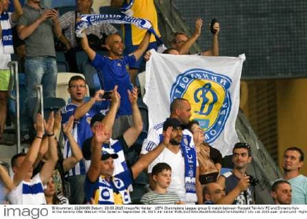 UEFA Chanmpions League group G match between Maccabi Tel-Aviv FC and Dynamo Kyiv at the Sammy Ofer Stadium Hifa- Israel on September 29, 2015 nir keidar 