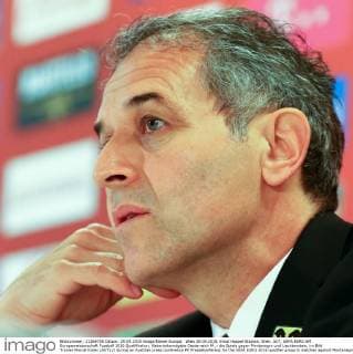 Wien 29.09.2015, Ernst Happel Stadion, Wien, AUT, UEFA EURO EM Europameisterschaft Fussball 2016 Qualifikation, Kaderbekanntgabe Oesterreich fÂ¸r die Spiele gegen Montenegro und Liechtenstein, im Bild Trainer Marcel Koller (AUT) during an Austrian press conference PK Pressekonferenz for the UEFA EURO 2016 qualifier group G matches against Montenegro and Liechtenstein at the Ernst Happel Stadion, Vienna, Austria on 2015 09 29.  EP_puc  