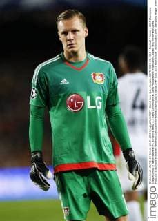 Bernd Leno (Leverkusen), SEPTEMBER 29, 2015 - Football Soccer : UEFA Champions League Group A match between FC Barcelona Barca 2-1 Bayer Leverkusen at Camp Nou stadium in Barcelona, Spain. NoxThirdxPartyxSales  (oqma017479)
