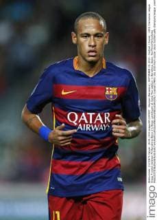 Neymar (Barcelona), SEPTEMBER 29, 2015 - Football Soccer : UEFA Champions League Group A match between FC Barcelona Barca 2-1 Bayer Leverkusen at Camp Nou stadium in Barcelona, Spain. NoxThirdxPartyxSales  (oqma017495)