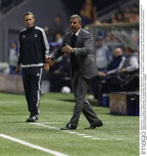 UEFA Champions League Group C football match between Astana and Galatasaray at Astana Arena in Astana, Kazakhstan, 30 September 2015 Final Score: Astana 2 - Galatasaray 2 Pictured: Coach Hamza Hamzaoglu of Galatasaray 