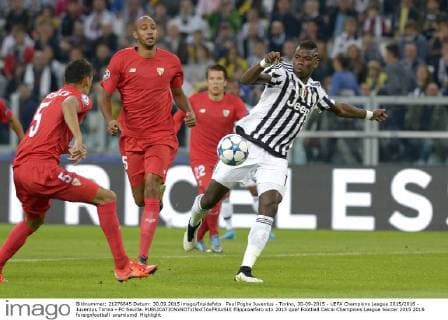 Paul Pogba Juventus - Torino, 30-09-2015 - UEFA Champions League 2015 2016 - Juventus Torino - FC Sevilla. filippoxalfero