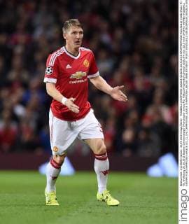 FUSSBALL CHAMPIONS LEAGUE SAISON 2015 2016 GRUPPENPHASE Manchester United ManU FC - VfL Wolfsburg 30.09.2015 Bastian Schweinsteiger (Manchester United FC) 