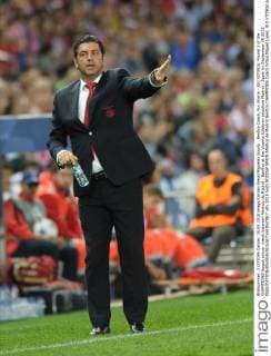 Benfica Coach, Rui Vitoria - RUI VITORIA. Round 2 of the CHAMPIONS league soccer match between Atletico de Madrid - Benfica at the Vicente Calderon estadium Madrid - Spain by September 30 2015. 