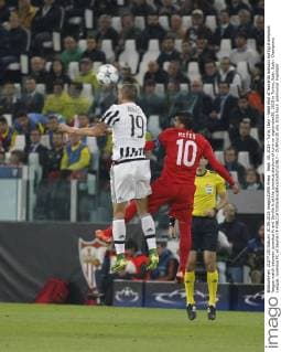 Sept. 30, 2015 - Turin, Italy - head shot of leonardo bonucci during champions league match between juventus fc and Sevilla fc at the juventus stadium of turin on september30, 2015 in Torino, Italy. Italy: Champions League, Juventus FC vs Sevilla CF  - ZUMAn230