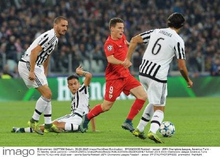 IPP20150930 Football - soccer: UEFA Champions League, Juventus Turin - FC Sevilla, kevin gameiro - xHOCHxZWEIx xItalyxPhotoxPressx 