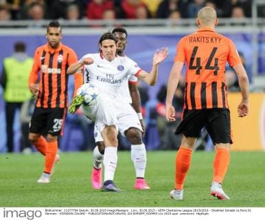 Lviv, 30.09.2015 - UEFA Champions League 2015 2016 - Shakhtar Donezk vs Paris St Germain - EDINSON CAVANI -  20150930PF_RO0993