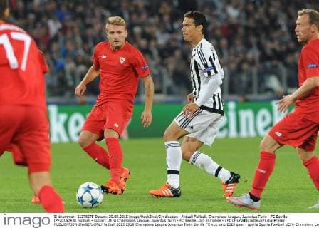 Aktuell Fußball, Champions League, Juventus Turin - FC Sevilla IPP20150930 Football - soccer: UEFA Champions League, Juventus Turin - FC Sevilla, ciro immobile - xHOCHxZWEIx xItalyxPhotoxPressx 