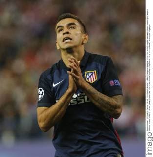 UEFA Champions League 2015 2016 match played between Atletico Madrid and Benfica Lisbon. In this picture, Correa. xPABLOGARCIAx 