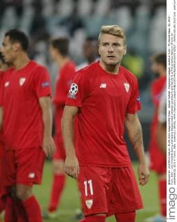 Aktuell Fußball, Champions League, Juventus Turin - FC Sevilla Sept. 30, 2015 - Turin, Italy - ciro immobile during champions league match between juventus fc and Sevilla fc at the juventus stadium of turin on september30, 2015 in Torino, Italy. Juventus v Sevilla, UEFA Champions League  - ZUMAn230