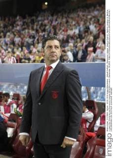 Aktuell Fußball, Champions League, Atletico Madrid - Benfica Lissabon SL Benfica s coach Rui Vitoria during Champions League 2015 2016 match. September 30,2015.  (20150930246)